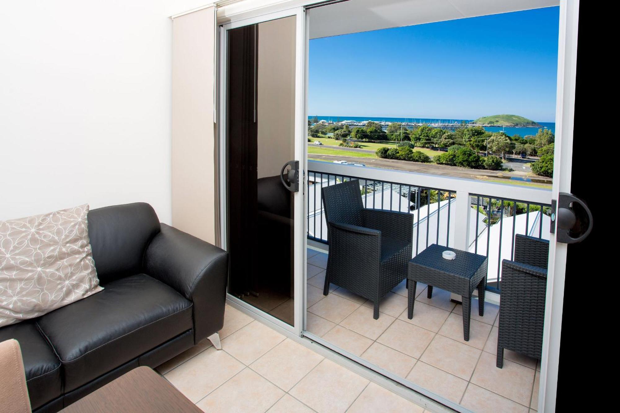 The Observatory Self Contained Apartments Coffs Harbour Oda fotoğraf